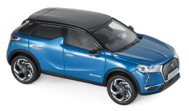 1/43 DS 3 Crossback 2019 Blue/Black Roof