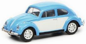 1/87 VW Beetle Blue/White