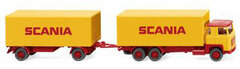 1/87 Scania 111 Box Trailer road train 