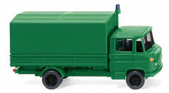 1/87 MB L 408 Flatbed Lorry Police Vehicle