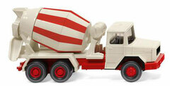 1/87 Magirus Deutz Concrete Mixer Cream White/Red