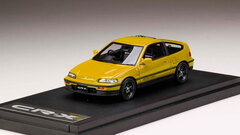 1/43 Honda CR-X Si (EF7) with Mugen RNR Wheel Yellow
