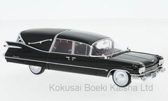 1/43 Cadillac Superior Crown Royale Landau Hearse 1959 Black