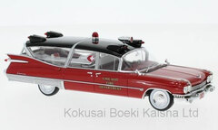 1/43 Cadillac Superior Ambulance Chicago Fire Station 1959