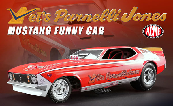 1/18 Mustang Funny Car - Parnelli Jones - Danny Ongais