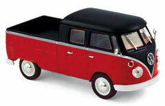 1/43 VW T1 Double Cabin 1961 Red/Black