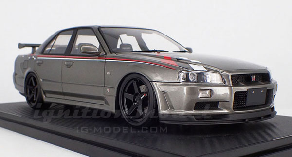 1/18 Nissan Skyline 25GT Turbo (ER34) Gun Metallic