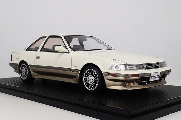 1/18 Toyota Soarer (Z20) 3.0GT-LIMITED White/Silver *Normal-Wheel