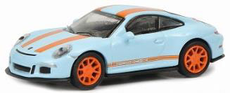 1/87 Porsche 911 R Blue/Orange