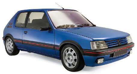 1/18 Peugeot 205 GTi 1.9 1992 Miami Blue