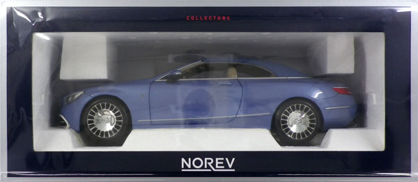 1/18 Mercedes Maybach S650 Cabriolet 2018 Metallic Blue