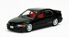 1/64 Honda Civic Ferio EG9 Black w/Decals Sheet