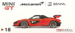 1/64 McLaren Senna Mira Orange (Left-hand Steering)