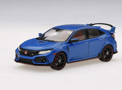 1/43 Honda Civic Type R Brilliant Sporty Blue, Metallic (Left-hand Steering) Diecast Model