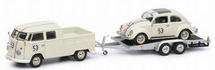 1/43 VW T1b VW Beetle Loading w/Trailer
