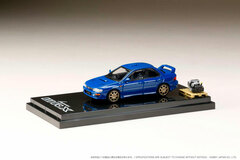 1/64 Subaru Impreza WRX (GC8) STi Version II Sport Blue / w/Engine Display Model Sport Blue