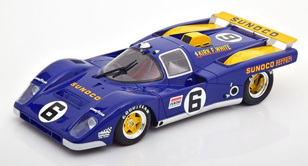 1/18 Ferrari 512M Sunoco #6 Daytona 1971 Donohue/Hobbs