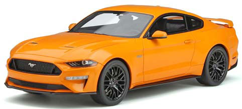 1/18 2019 Ford Mustang GT (Orange)
