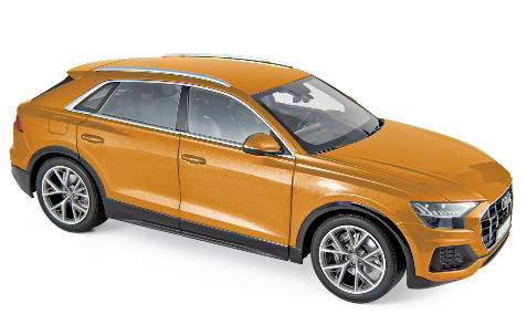 1/18 Audi Q8 2018 Metallic Orange
