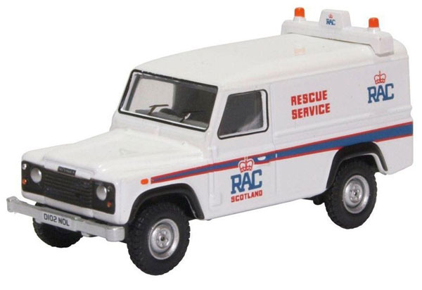 1/76 Land Rover Defender LWB Hard Back RAC