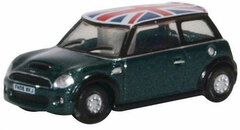 1/148 New Mini British Racing Green / Union Jack