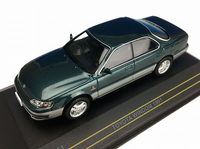 1/43 Toyota WINDOM 1991 Dark Green/Gray
