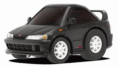 TinyQ Honda Integra DC2 Black Pearl