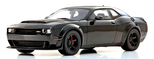 1/18 Dodge Challenger SRT Demon (Black) US Exclusive