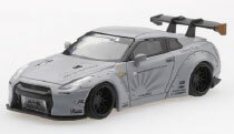 1/64 LB WORKS Nissan GT-R R35 GT Wing Metal Gray (Right-hand Steering)