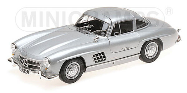1/18 Mercedes-Benz 300 SL (W198) 1955 Silver