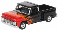 1/87 Chevrolet Stepside Pickup 1965 Red/Black