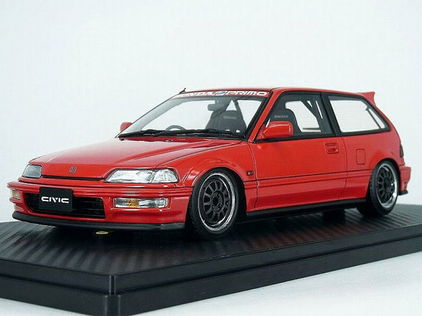 1/18 Honda CIVIC (EF9) SiR Red
