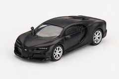 1/64 Bugatti Chiron Super Sports 300+ Matte Black (Left-hand Steering)
