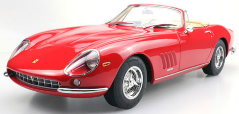 1/12 275 GTB/4 NART Spyder Red