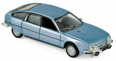 1/87 Citroen CX 2400 GTi 1977 Centauree Metallic Blue 4Car Set