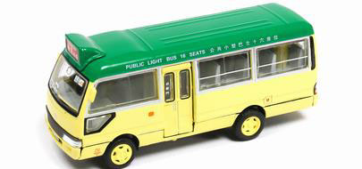 Tiny City No.25 Toyota Coaster GMB (Sai Kung)