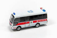 Tiny City No.03 Toyota Coaster Police Car PTU (AM7224)