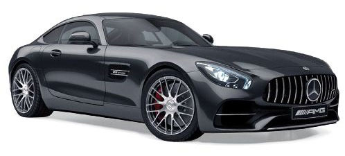 1/18 Mercedes AMG GT S 2018 Metallic Black