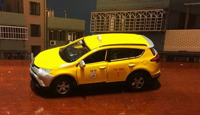 Tiny City TW Toyota RAV4 Taiwan Taxi