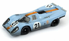 1/43 Porsche 917K Scuderia JWA-Gulf Le Mans 1970 #21 After Race Model 50th RACING ANNIVERSARY Package