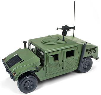 1/18 Security Police Humvee (Olive Drab)