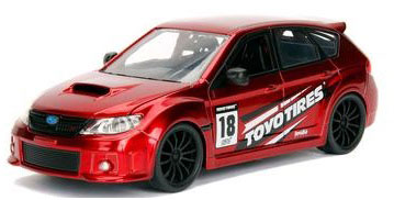 1/24 JDM 2012 SUBARU IMPLEZA WRX Sti RED