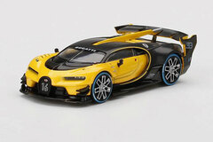 1/64 Bugatti Vision Gran Turismo Yellow (Left-hand Steering)