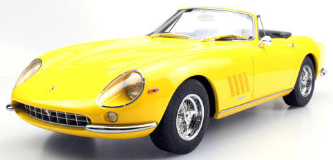 1/12 275 GTB/4 NART Spyder 1967 (Yellow)