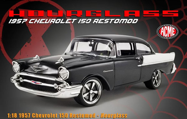 1/18 1957 Chevrolet 150 Restomod - HOURGLASS