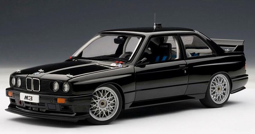 1/12 BMW M3 Plain Body Version 1987 Black