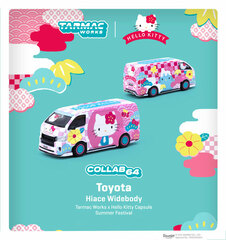 1/64 Toyota Hiace Widebody Hello Kitty Capsule Summer festival