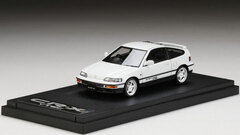 1/43 Honda CR-X SiR (EF8) 1989 Mugen RNR Wheel Mounted Car White