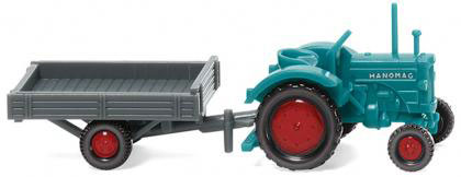 1/160 Hanomag R 16 w/Trailer Water Blue