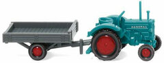 1/160 Hanomag R 16 w/Trailer Water Blue